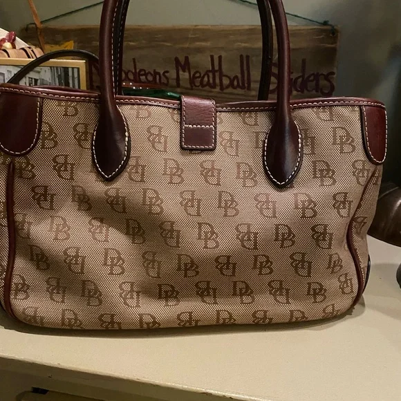 Dooney & Bourke Satchel with Shoulder Strap - Picture 3 of 12